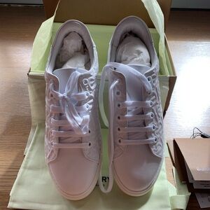 BURBERRY Monogram Leather Sneakers